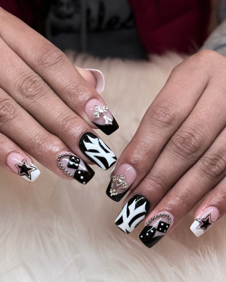 Galaxy Nails & Spa Calgary nail design #13